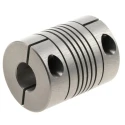 Hengstler Rigid Shaft Coupling 25 mm OD, 32mm Length, Anodised Aluminium, 80 Ncm Torque RS3520065