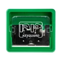 Hoyles K1000 Series Green Fire Alarm Call Point Snatch-off Plastic Window Operated Indoor Battery-Powered K1020G
