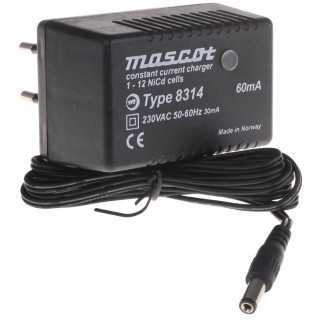 Mascot Battery Pack Charger for 30V ac NiCd NiMH 100mA 50 mAh to 1 Ah Constant Current Charger 8314000137