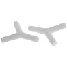 RS PRO Hose Connector 3 mm ID Acetal Body Male Push-On Connector 419-7259