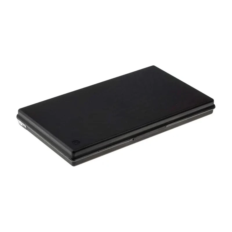 RS PRO Conductive Polypropylene ESD Storage Box 229 mm Length 126 mm Width 23 mm Height 420-1386