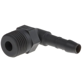RS PRO Hose Connector Polyamide Body Male Threaded 1/8 in x Push-on 4 mm ID 419-7388