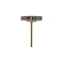 Dremel Flap Wheel Abrasive Aluminium Oxide P80 Grit Coarse 28.6 mm Diameter DREMEL 500 2615050432