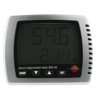 Testo Digital Hygrometer 70 °C Max, ±2 %RH Accuracy, Dewpoint Measurement, Battery Powered 0560 6082