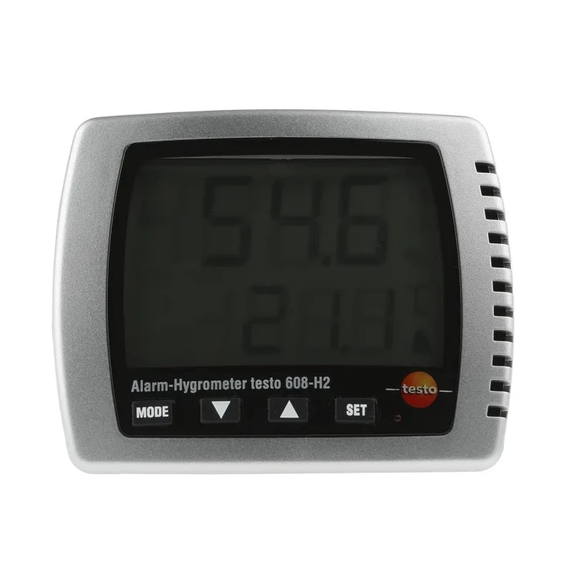 Testo Digital Hygrometer 70 °C Max, ±2 %RH Accuracy, Dewpoint Measurement, Battery Powered 0560 6082