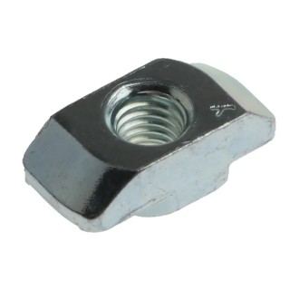 RS PRO M5 T-Slot Nut Connecting Component, Strut Profile 30 mm, Groove Size 8 mm, Compatible with Round Tube Size 3842501752