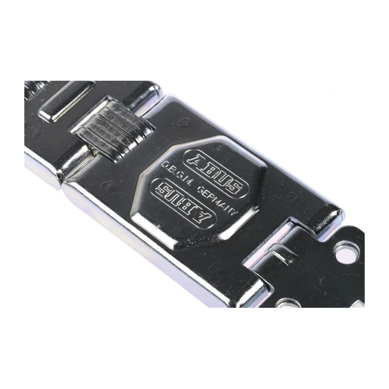 ABUS Steel Zinc Plated Hasp & Staple 12.5 mm Staple Hole Diameter 45 mm Width 195 mm Length XR0110 195