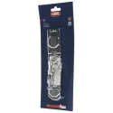 ABUS Steel Zinc Plated Hasp & Staple 12.5 mm Staple Hole Diameter 45 mm Width 195 mm Length XR0110 195