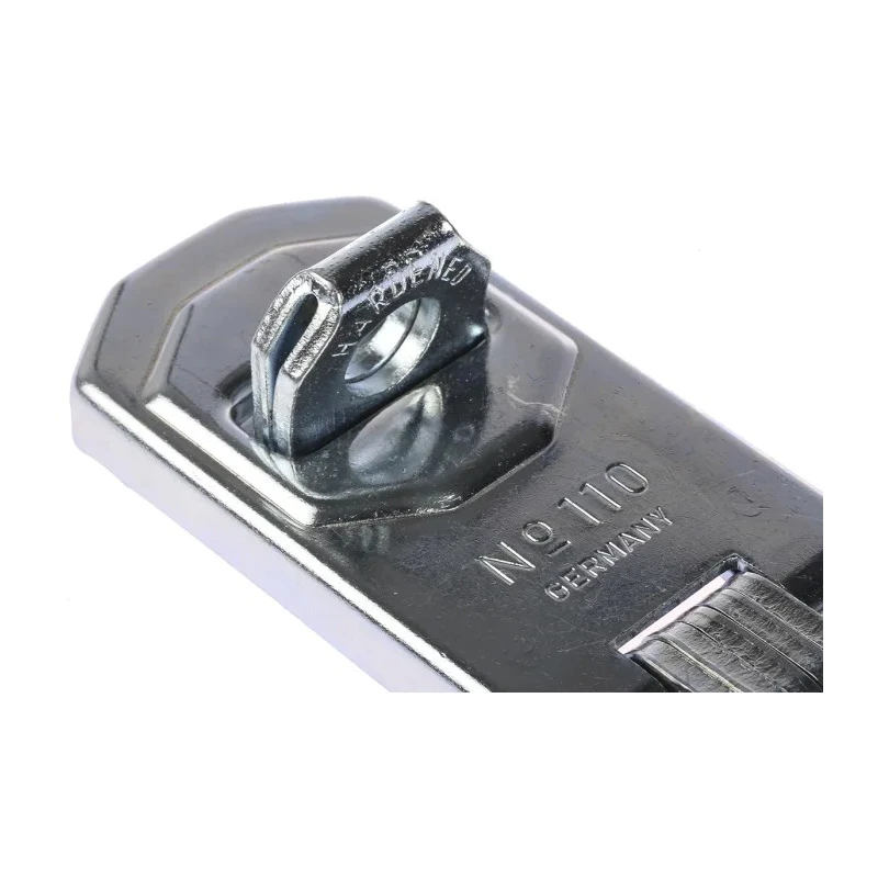 ABUS Steel Zinc Plated Hasp & Staple 12.5 mm Staple Hole Diameter 45 mm Width 195 mm Length XR0110 195