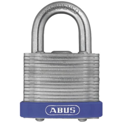 ABUS Key Steel Padlock Weatherproof, 8.8 mm Shackle Diameter, 53 mm Body Width XR0041 50KA1