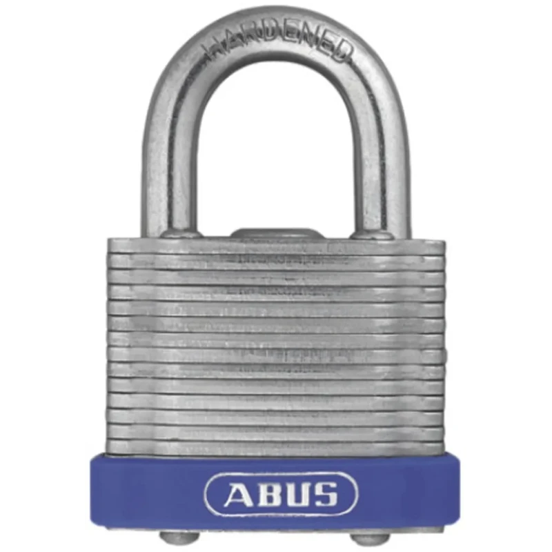 ABUS Key Steel Padlock Weatherproof, 8.8 mm Shackle Diameter, 53 mm Body Width XR0041 50KA1