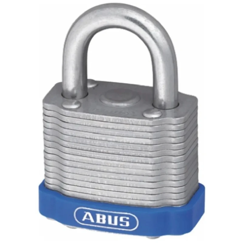 ABUS Key Steel Padlock Weatherproof, 8.8 mm Shackle Diameter, 53 mm Body Width XR0041 50KA1
