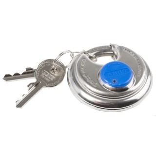 ABUS Weatherproof Stainless Steel Keyed Padlock 8 mm Shackle Diameter, 13 mm Shackle Length, 60 mm Body XR0026IB 60