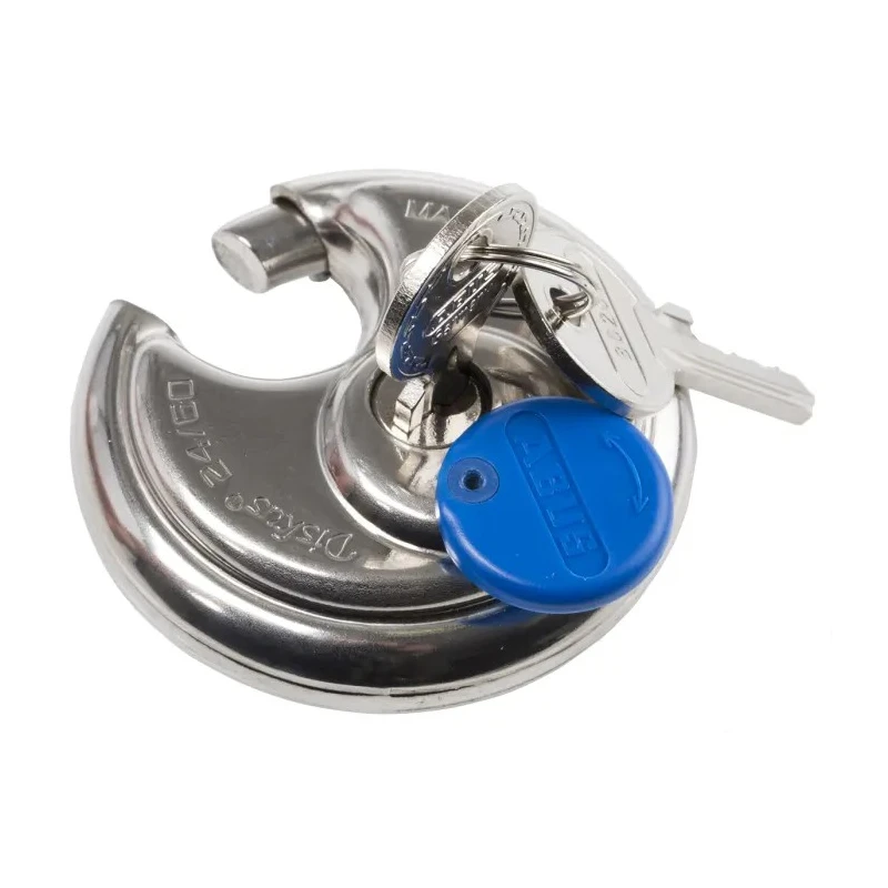 ABUS Weatherproof Stainless Steel Keyed Padlock 8 mm Shackle Diameter, 13 mm Shackle Length, 60 mm Body XR0026IB 60