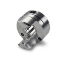 Ruland Aluminium Clamp Style Jaw Flexible Coupler 25.4 mm OD, 6 mm Bore, 11.9 mm Length Finished with No Keyway MJC25-6-A