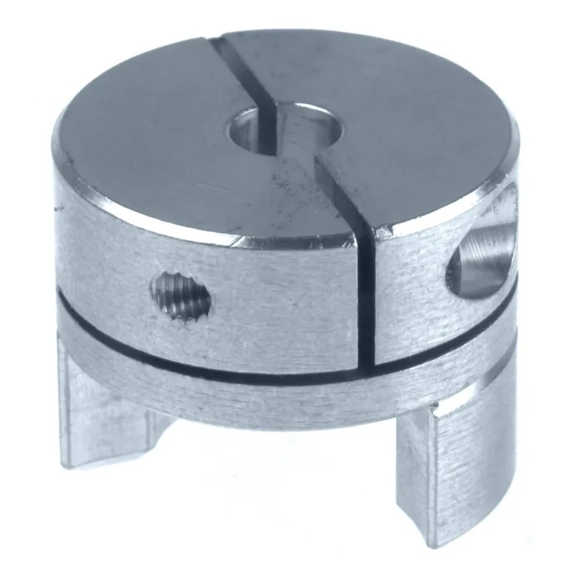 Ruland Aluminium Clamp Style Jaw Flexible Coupler 25.4 mm OD, 6 mm Bore, 11.9 mm Length Finished with No Keyway MJC25-6-A