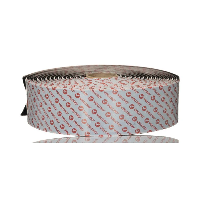 Velcro Black Heavy Duty Hook & Loop Tape 50mm Width x 5m Length Polyamide Material EC60243