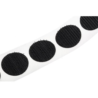 Velcro Black Self-Adhesive Hook Tape 22mm Width 5m Length Polyamide Material +90°C Max Operating Temperature EB88022330114511