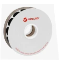 Velcro Black Self-Adhesive Hook Tape 22mm Width 5m Length Polyamide Material +90°C Max Operating Temperature EB88022330114511