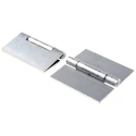 Pinet Stainless Steel Butt Hinge, 70 mm x 70 mm x 2 mm 407-7212