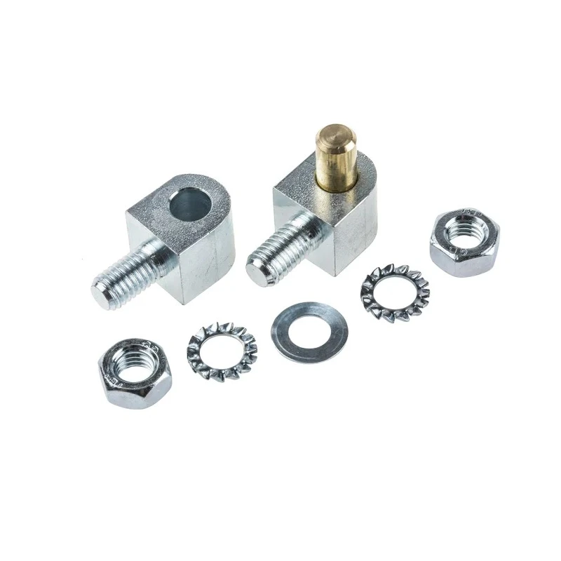 Pinet Steel Block Hinge Bolt-On Fixing 33 mm x 16 mm x 16 mm 407-7284