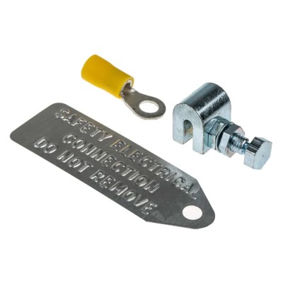 RS PRO Metal Lightning Earth Clamp Maximum Conductor Size 6 mm² 426-3126
