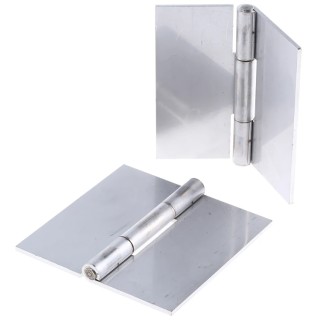 Pinet Stainless Steel Butt Hinge 100 mm x 100 mm x 2.5 mm 407-9729