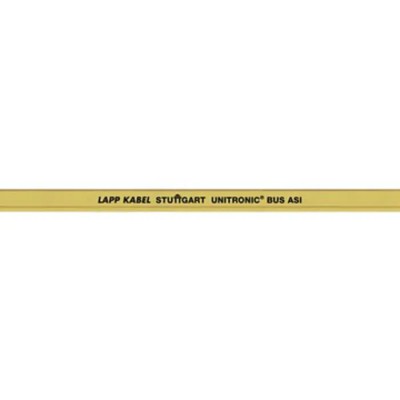Lapp UNITRONIC BUS ASI FD Data Cable, 2 Cores, 1.5 mm² CSA 15 AWG, Unscreened, 50 m Length, Yellow Thermoplastic 2170230