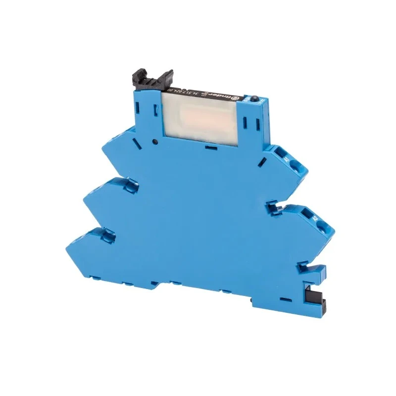 Finder 38 Series Interface Relay, DIN Rail Mount, 24V DC Coil, SPDT Contact, 10.4mA Coil Current 38.61.7.024.0050