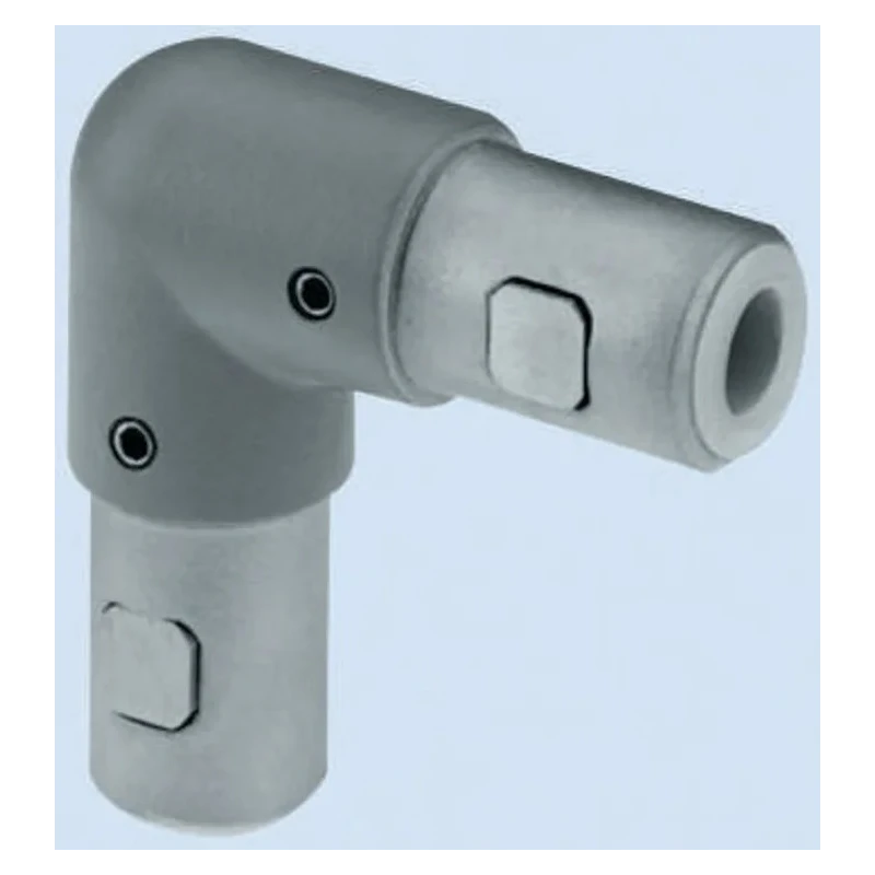 Rose+Krieger 90° Connector Connecting Component Strut Profile 40 mm Round Tube Size 40 mm 11403421025