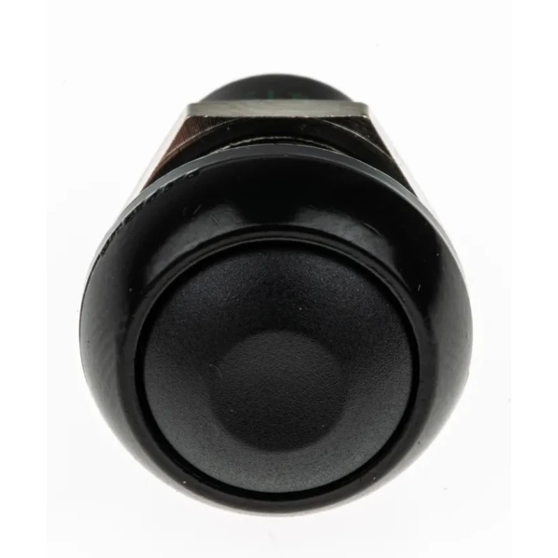 APEM IP Series Miniature Push Button Switch, Latching, Panel Mount, 13.6 mm Cutout, SPST, IP67, 250 V ac, 5A IPR1SAD2