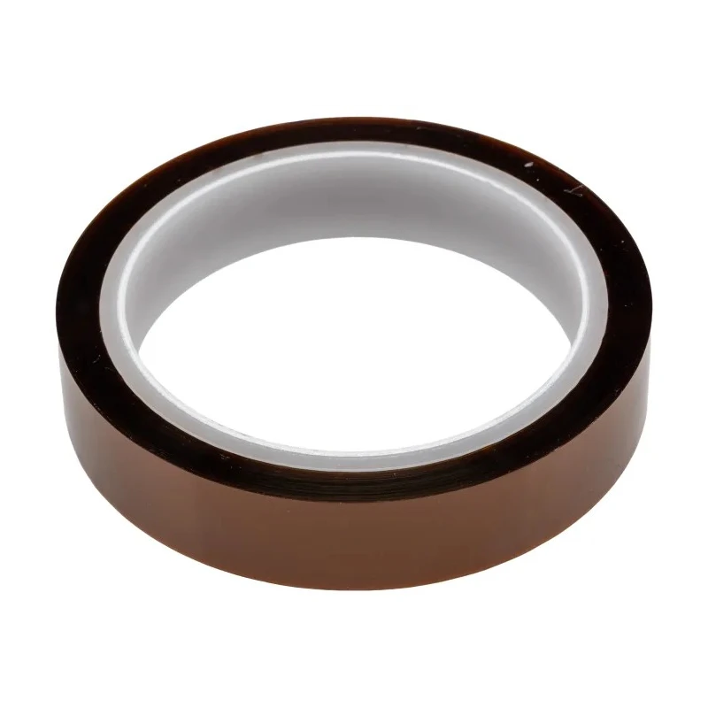 Tesa Orange Kapton Backing Silicone Adhesive Masking Tape 19mm x 33m 51408-00088-00