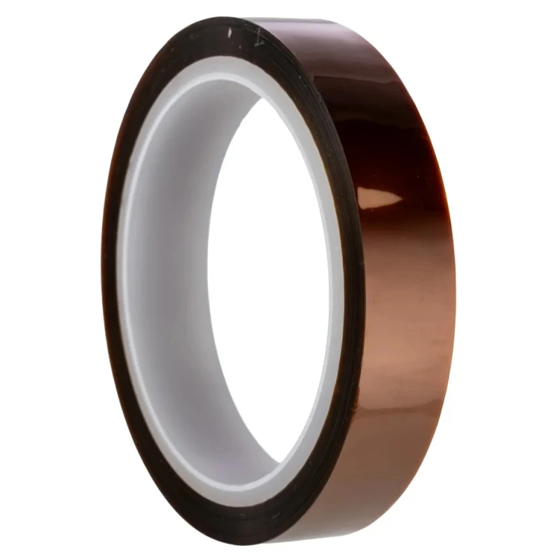 Tesa Orange Kapton Backing Silicone Adhesive Masking Tape 19mm x 33m 51408-00088-00
