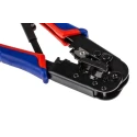 Knipex Western Plug Crimp Tool for RJ11, RJ12, RJ45 Modular Plugs, 190mm Length 97 51 10