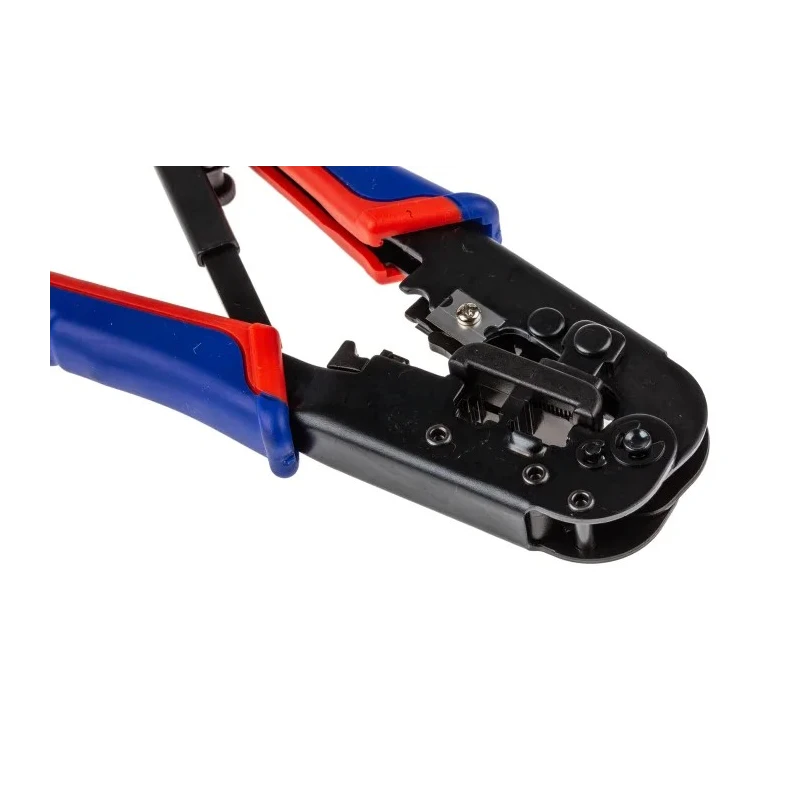 Knipex Western Plug Crimp Tool for RJ11, RJ12, RJ45 Modular Plugs, 190mm Length 97 51 10