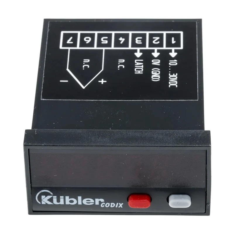 Kubler CODIX 532 Front Panel Mount On-Off Temperature Controller with 1 Input 30V DC Control 6.532.012.300