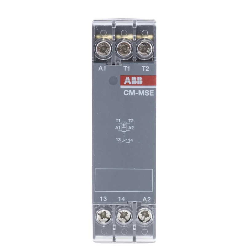 ABB Monitoring Relay 1 Phase SPST DIN Rail Mounting 240V AC 1SVR550801R9300