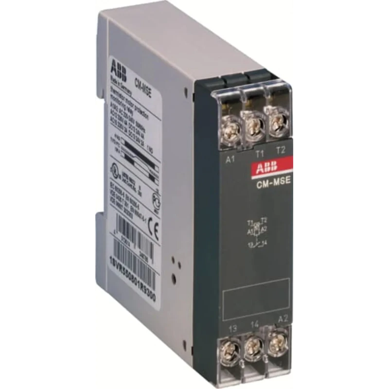 ABB Monitoring Relay 1 Phase SPST DIN Rail Mounting 240V AC 1SVR550801R9300