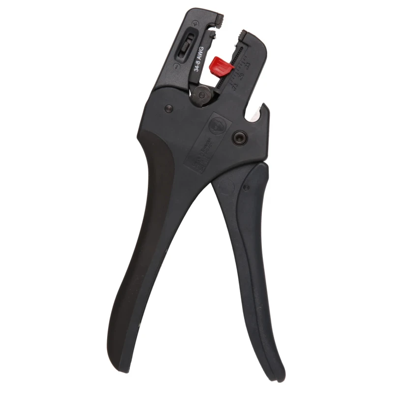 RS PRO Polyvinyl Chloride Insulated Wire Stripper, Stripping Range 1.5 to 10 mm², 191mm Overall Length 443-0455