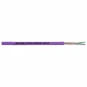 Lapp UNITRONIC BUS LD Data Cable, 2 Cores, 0.22 mm² CSA 24 AWG, Screened, 100 m, Purple Polyethylene Sheath 2170204