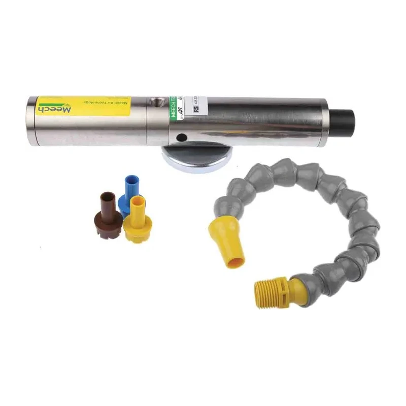 RS PRO Pneumatic Cold Air Gun 2500 Btu/h Cooling Capacity 991L/min Flow Rate Stainless Steel 445-3054