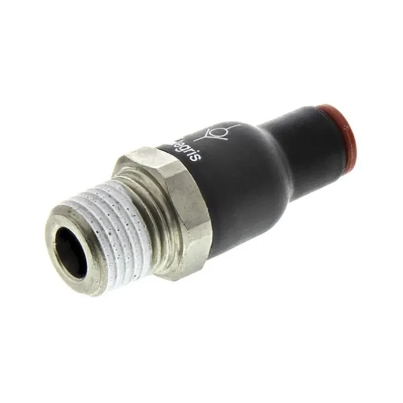 Legris Non Return Valve 10 bar BSP Tube Connection Nickel Plated Brass 7995 08 13