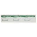 RS PRO Pre-Printed Adhesive Label Green Text on White Calibration 70mm x 38mm 30 Per Pack 445-4108