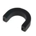 Southco Black Aluminium Handle 27 mm Height, 6.4 mm Width, 36 mm Length B4-50-103-15