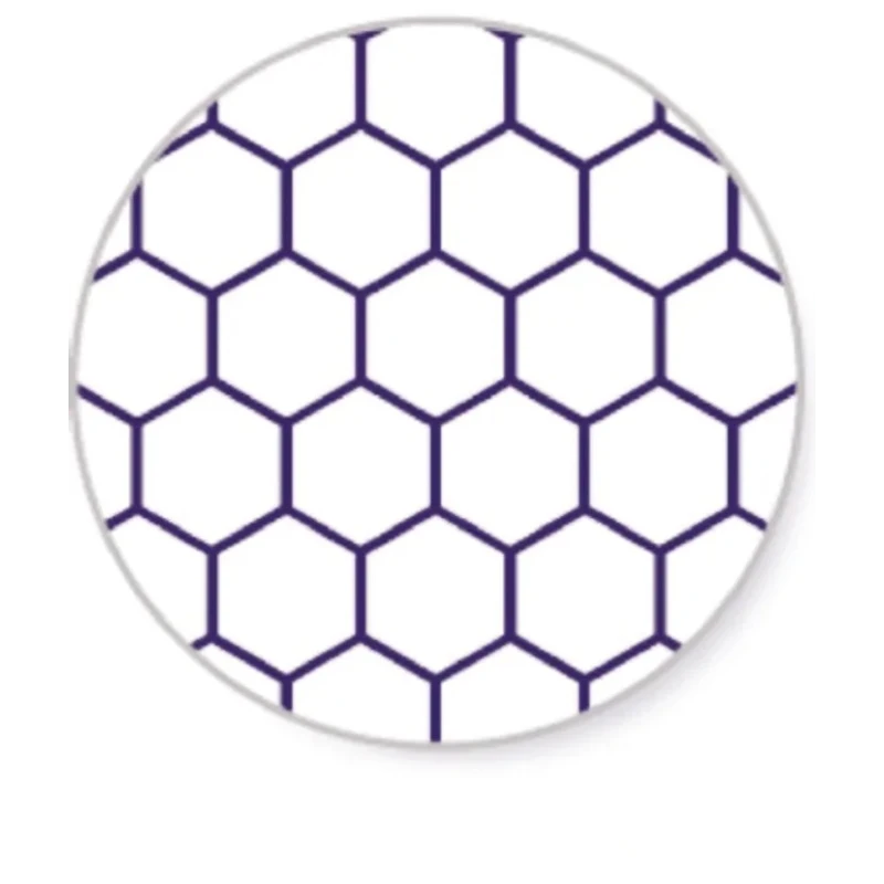 RS PRO Perforated Aluminium Metal Sheet 500 mm x 500 mm, 1.2 mm Thick 6 mm Hexagonal Holes 79% Open Area 447-5278