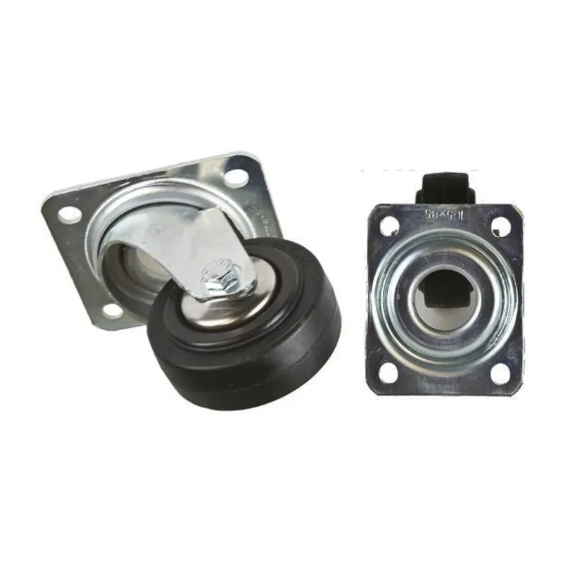Tente Industrial Swivel Castor with 80 mm Rubber Wheel, 70 kg Load Capacity 3360PVO080P62PAF