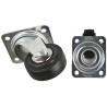 Tente Industrial Swivel Castor with 80 mm Rubber Wheel, 70 kg Load Capacity 3360PVO080P62PAF