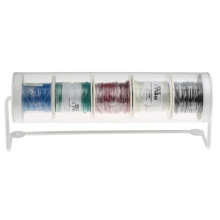 Alpha Wire Hookup Wire PVC Series Assorted 0.23 mm², 24 AWG, 7x0.20 mm Core Strands, 30 m Length HUKIT40 NC032