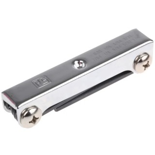 RS PRO 9 Piece Folding Imperial Hex Key Set, Hex Size 0.05 to 3/32 in, Zinc Plated Steel 451-9003