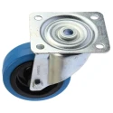 Tente Swivel Castor Wheel 100 mm Diameter, 150 kg Load Capacity, Rubber Tread, Roller Bearing 902202
